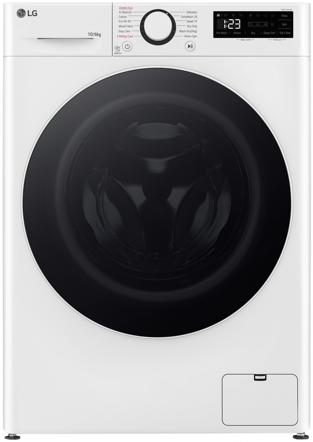 Пералня със Сушилня LG F4DR510S0W