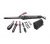Маша, Rowenta CF4132D0, New Multistyler, Straighteners, 14 Piece set, Ceramic surface, 4 Clips, Two decorative clips, Swivel cord, black and pink