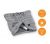 Термоподложка, Beurer HK 37 To Go tube scarf, with powerbank 2500 mAh, illuminated switching stages, machine-washable heating pad, 3 temperature settings