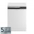 Съдомиялнa GRUNDIG GNFP 4550 WB ИНВЕРТОРЕН МОТОР