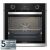 Фурнa за вграждане GRUNDIG GEBM 19300 BC 72 L, А+, КАТАЛИТИЧНИ ПАНЕЛИ, ТЕЛЕСКОПИЧНА СИСТЕМА, ПЛАВНО ЗАТВАРЯНЕ