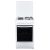 Готварска печка (ток/газ) Crown CR-5050V , 2 газ 2ток , Бял