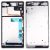 Рамка LCD Дисплей за Sony Xperia Z3 / D6603 / Черен