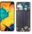 INCELL Съвместим LCD Дисплей за Samsung SM-A305F Galaxy A30 + Тъч скрийн + рамка / Черен /