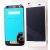 LCD Дисплей за MOTOROLA Moto G2 + тъч скрийн /Бял/