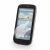 Калъф тефтер с прозорец за LG L70 / D320 / черен /