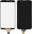 LCD Дисплей за LG K10 + Тъч скрийн + Рамка / Черен /