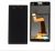 LCD Дисплей за SONY T3 + тъч скрийн + Рамка /Черен/ D5102 / D5103 / D5106