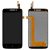 LCD Дисплей за Lenovo S650 + тъч скрийн / Черен /