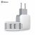 Baseus Адаптер 220V 2.4A / 2USB / ZCL2B-B02
