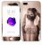 3D Стъклен screen protector 2 части Еротика / мод.2 / за iPhone 7G 4.7