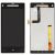 LCD Дисплей за HTC 8X+ тъч скрийн / Черен /