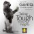 Full Glue Gorilla Стъклен screen protector /Черен/ за Motorola MOTO E4 Plus