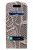 Калъф кожен ” Flip case Commander ” за iPhone 5/5S / змийска кожа отвор инфо /