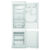 Вграден хладилник с фризер Indesit INC18 T111 , 250 l, F , No Frost
